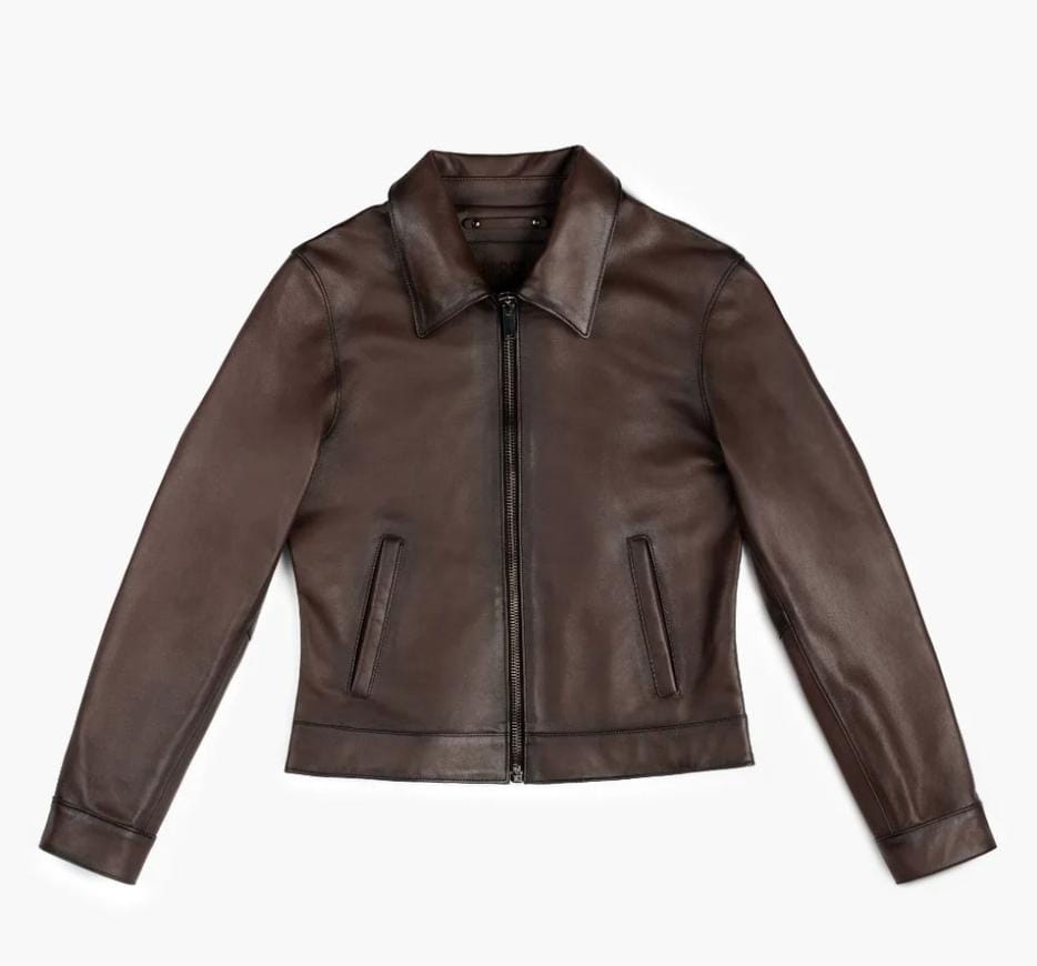 The "Urban Explorer" Faux Leather Bomber Jacket