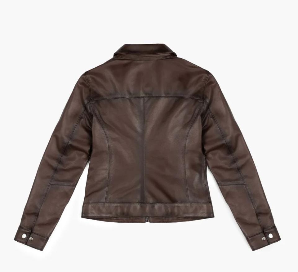 The "Urban Explorer" Faux Leather Bomber Jacket