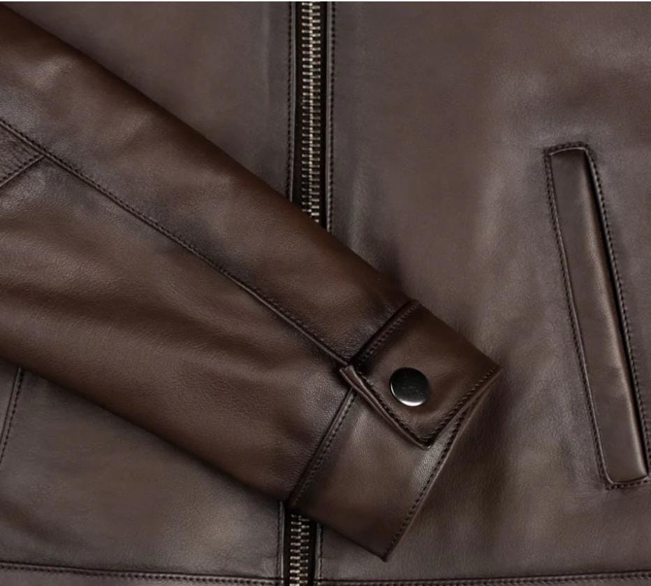 The "Urban Explorer" Faux Leather Bomber Jacket