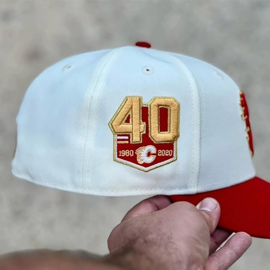 Calgary Flames 40th Anniversary Hat