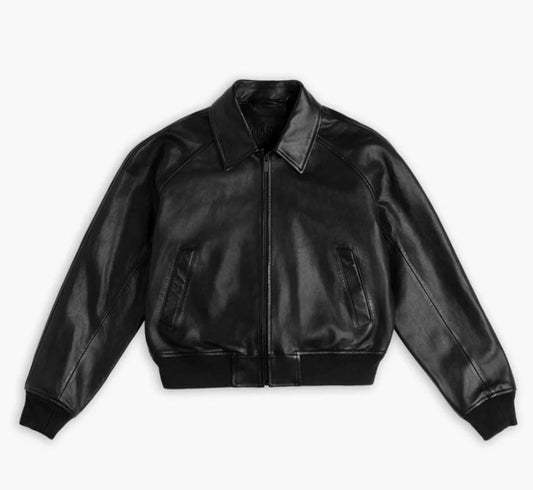 The Equestrian Cafe Racer Leather Jacket