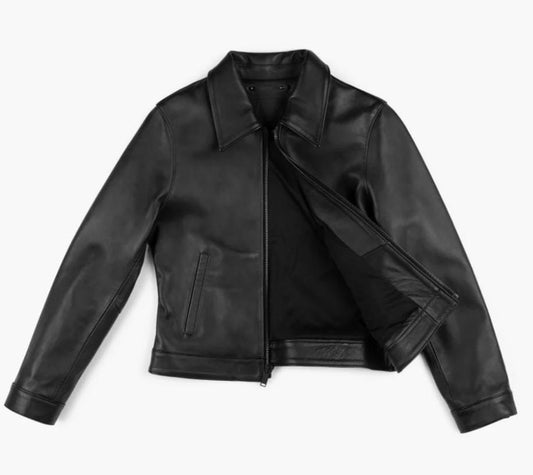 The Heritage A-1 Distressed Leather Bomber Jacket