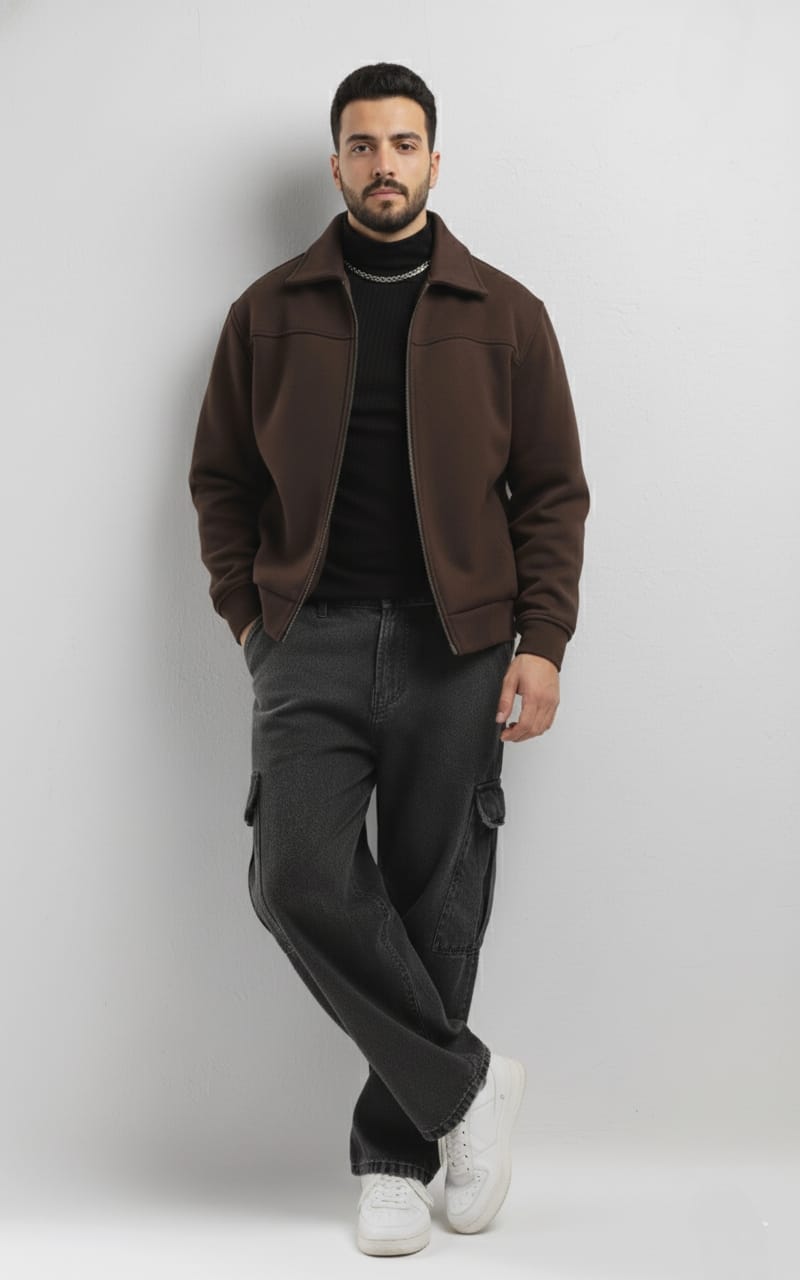 The Espresso Zip-Up Jacket